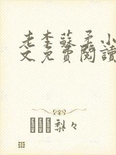 老李苏柔小说全文免费阅读