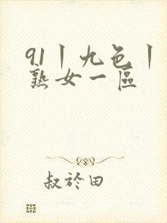 91丨九色丨老熟女一区封面