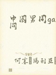 中国男同gay网