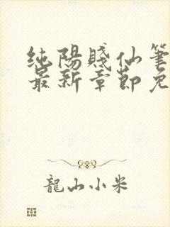 纯阳贱仙笔趣阁最新章节免费阅读