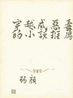 穿越成恶毒女配的小说推荐