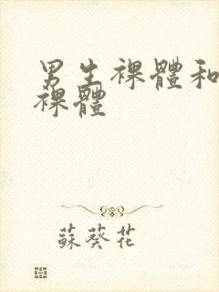 男生裸体和女生裸体封面