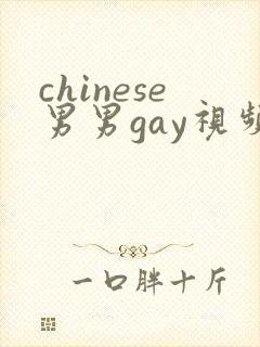 chinese男男gay视频网站