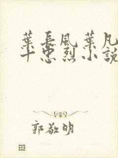 叶长风叶凡一门十忠烈小说名字