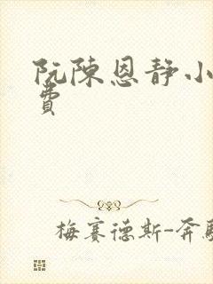 阮陈恩静小说免费