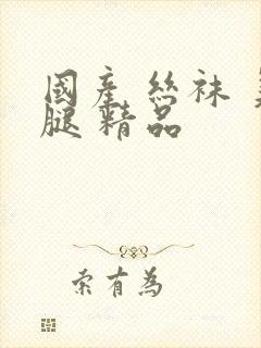 国产 丝袜 美腿 精品