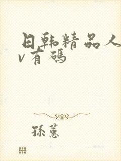 日韩精品人妻av有码