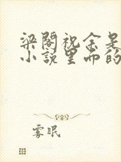 梁阁祝余是哪部小说里面的封面