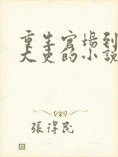 重生官场到封疆大吏的小说免费阅读