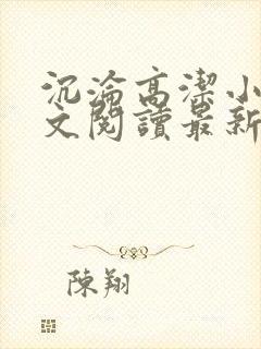 沉沦高洁小说全文阅读最新章节更新封面