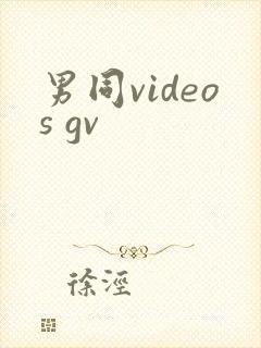 男同videos gv