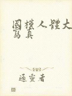 国模人体大尺度写真