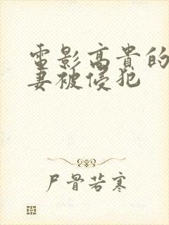 电影高贵的美人妻被侵犯