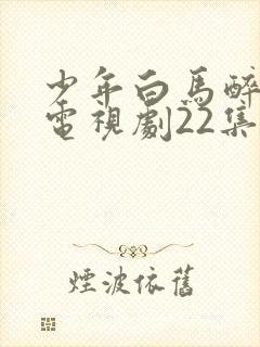 少年白马醉春风电视剧22集免费观看