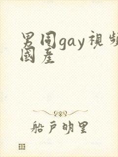 男同gay视频国产