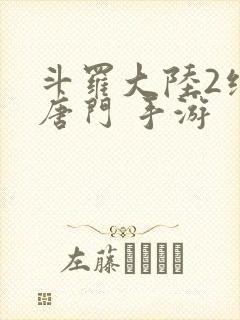 斗罗大陆2绝世唐门 手游