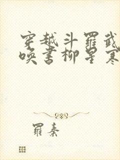 穿越斗罗武魂召唤书柳星寒