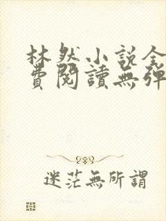 林然小说全文免费阅读无弹窗