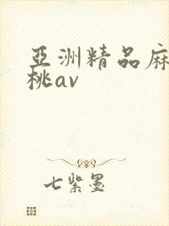 亚洲精品麻豆蜜桃av