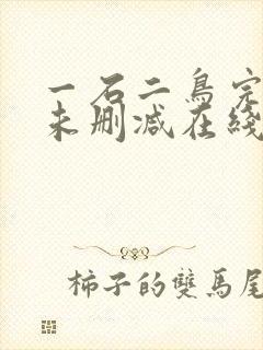 一石二鸟完整版未删减在线免费观看