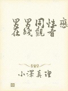 男男同性恋视频在线观看