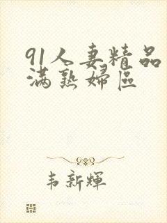 91人妻精品丰满熟妇区