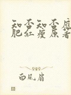 知否知否应是绿肥红瘦原著小说txt