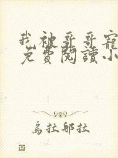 我被哥哥宠爆了免费阅读小说封面