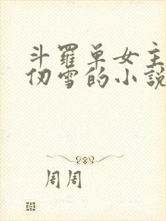 斗罗单女主是千仞雪的小说