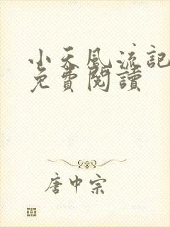 小天风流记全文免费阅读