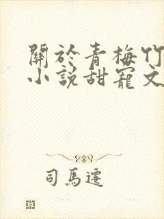 关于青梅竹马的小说甜宠文封面