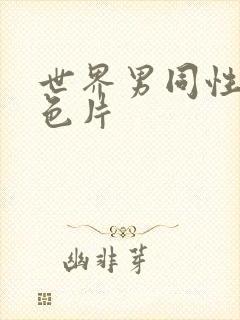 世界男同性恋黄色片