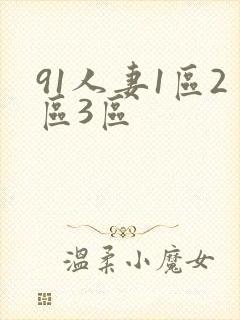 91人妻1区2区3区