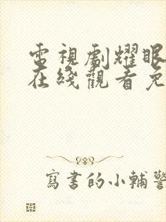 电视剧耀眼的你在线观看免费高清封面