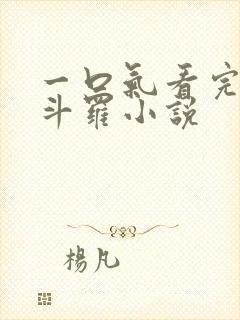 一口气看完穿越斗罗小说