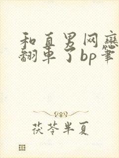 和直男网恋后我翻车了bp笔趣阁免费封面