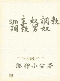 sm主奴调教:调教男奴封面