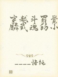 穿越斗罗觉醒麒麟武魂的小说