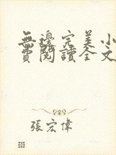 无边完美小说免费阅读全文最新章节封面