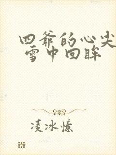 四爷的心尖宠妃 雪中回眸