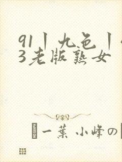 91丨九色丨43老版熟女封面