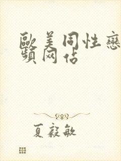 欧美同性恋男视频网站