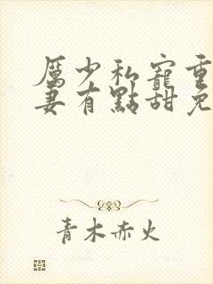 厉少私宠重生甜妻有点甜免费封面