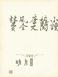 林风唐婉小说免费全文阅读最新章节封面