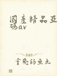 国产精品亚洲乱码av