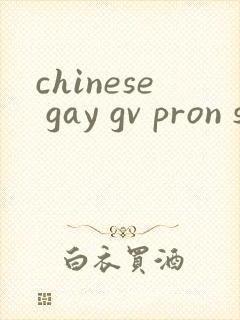 chinese gay gv pron solo