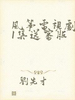 风筝电视剧第51集送审版