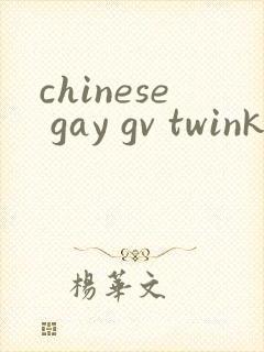 chinese gay gv twink tube封面