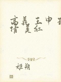 高义 王申 孙倩 美红