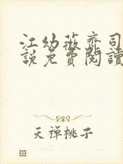 江幼薇齐司年小说免费阅读最新章节